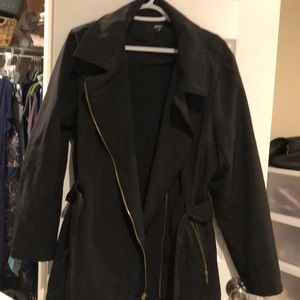 Black coat